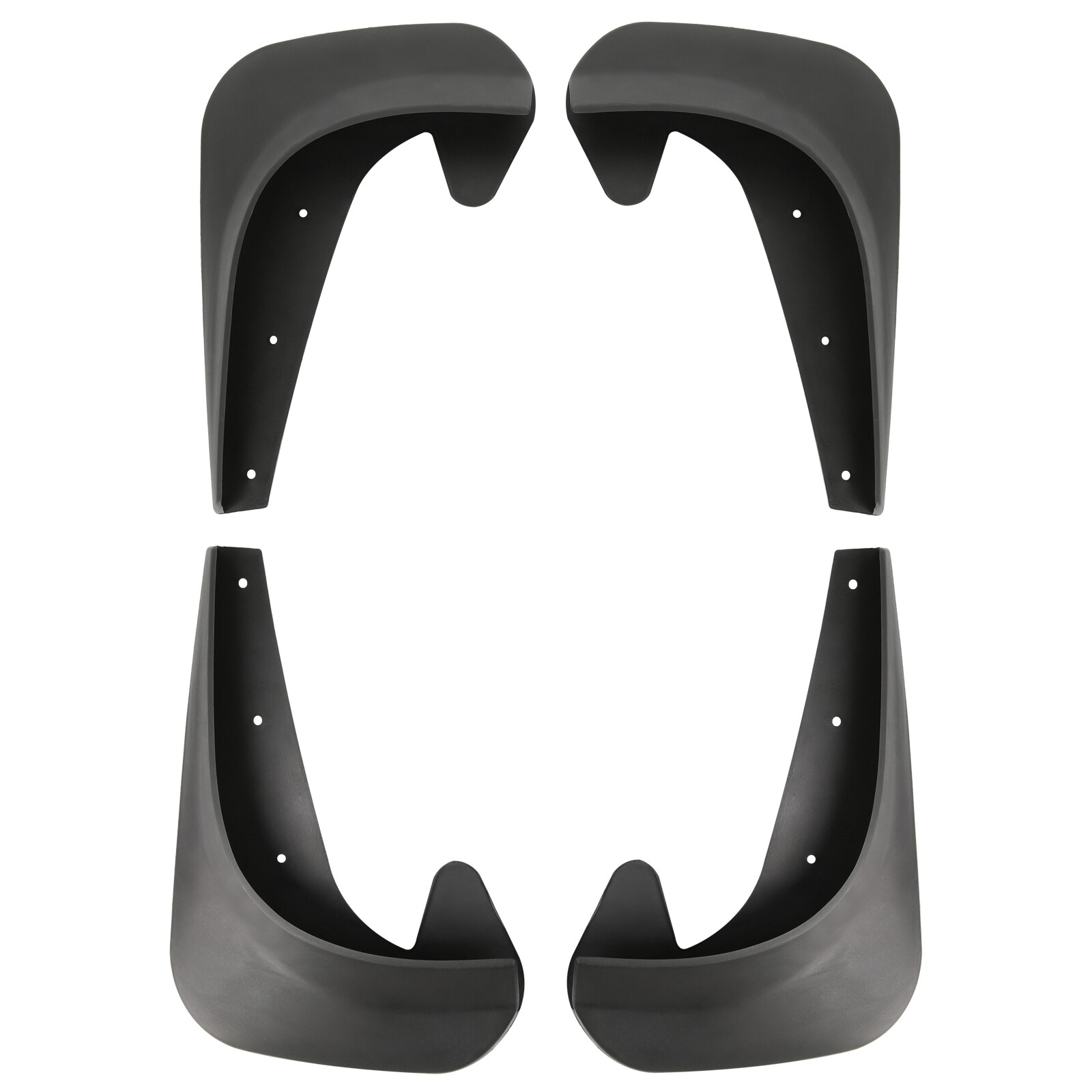 4PCS Wearing Mud Flaps Mudguards Splash Guards For Toyota Yaris Hatchback 05-19