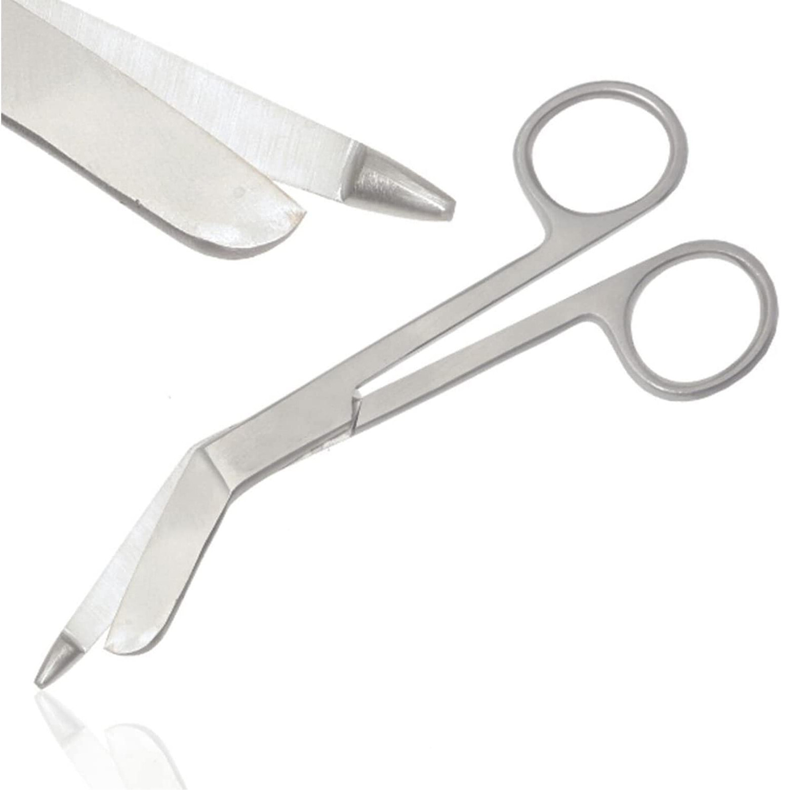 Medical Lister Bandage Scissor, Stainless Steel, 6.5" Length