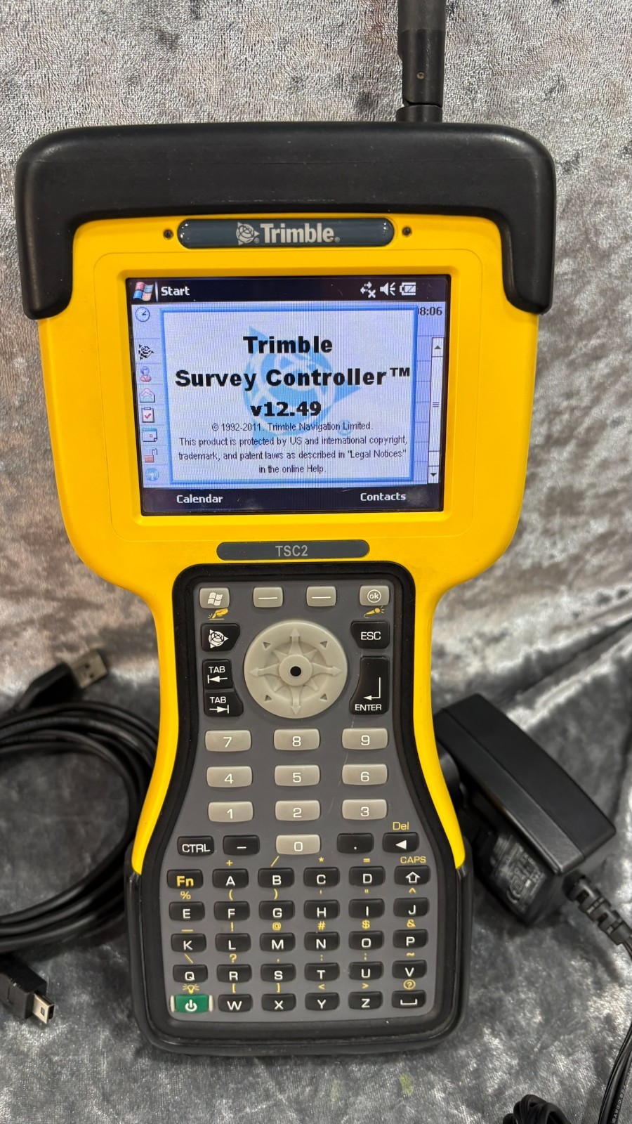 Trimble TSC2 GPS CONTROLLER SurvCE 5, FIELDGENIUS 8, GPS GNSS have 2.4Gh radio