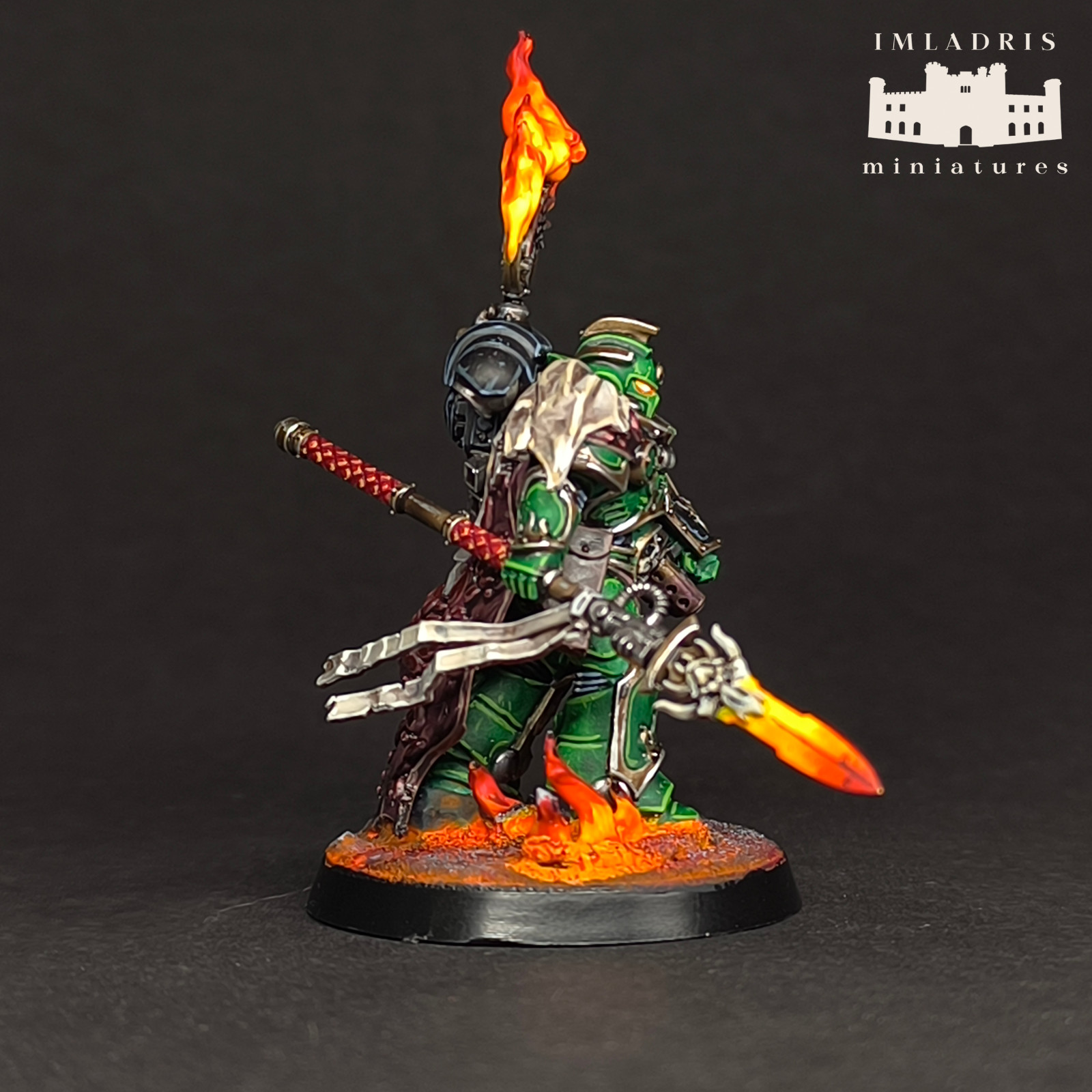 Vulkan He'Stan | Salamanders | Warhammer 40k | painted