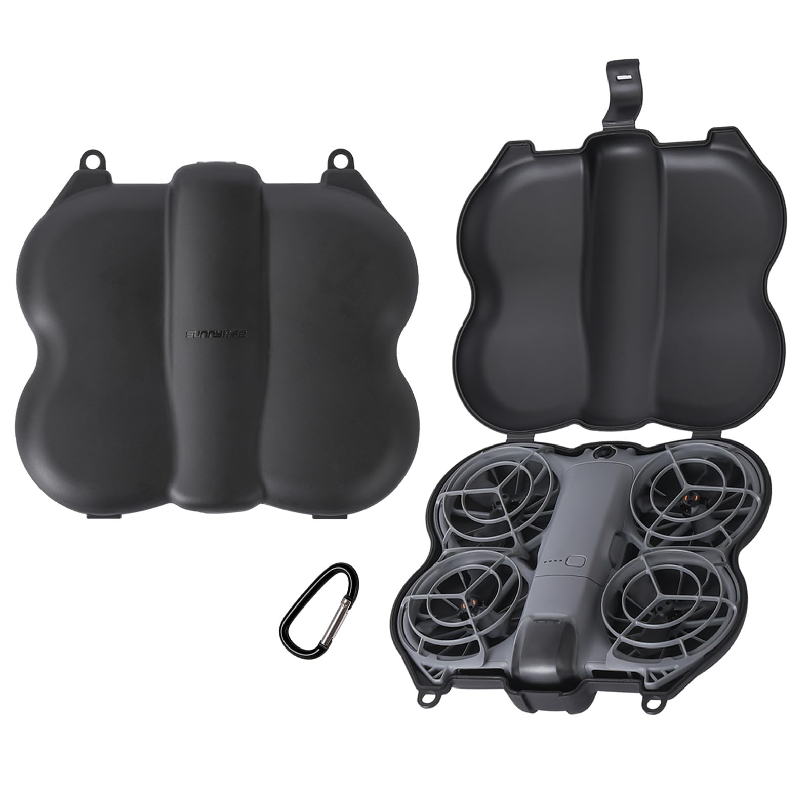 FSIDIWT Neo 2 Carrying Case, Portable Travel Case Protective Small, Black
