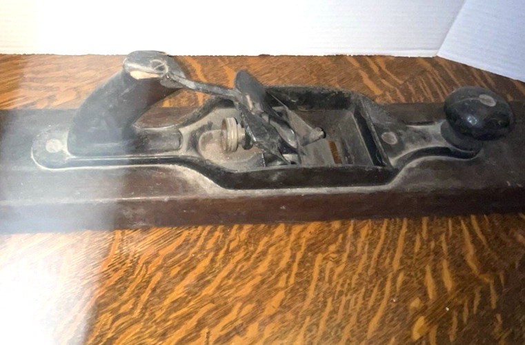 28" ANTIQUE~ STANLEY PLANE~GL CONARD XL #33~ MISSING BLADE