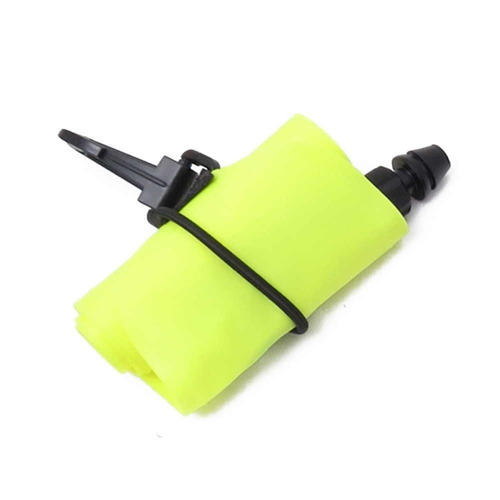 Lightweight Signal Buoy for Diving Reflective Strip Marking Location Yellow