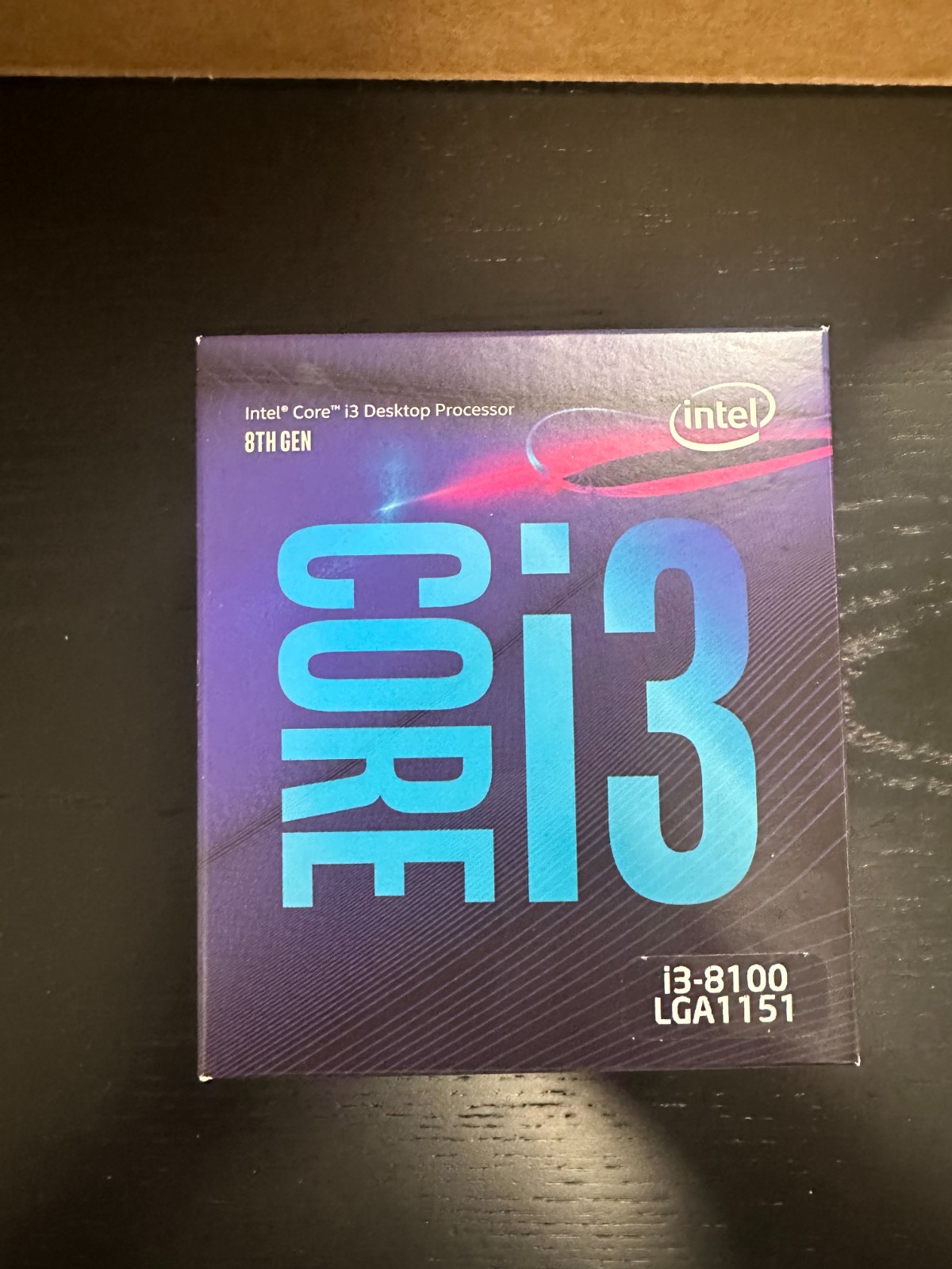 Intel Core i3-8100 3.60 GHz Quad-Core (BX80684I38100) Processor