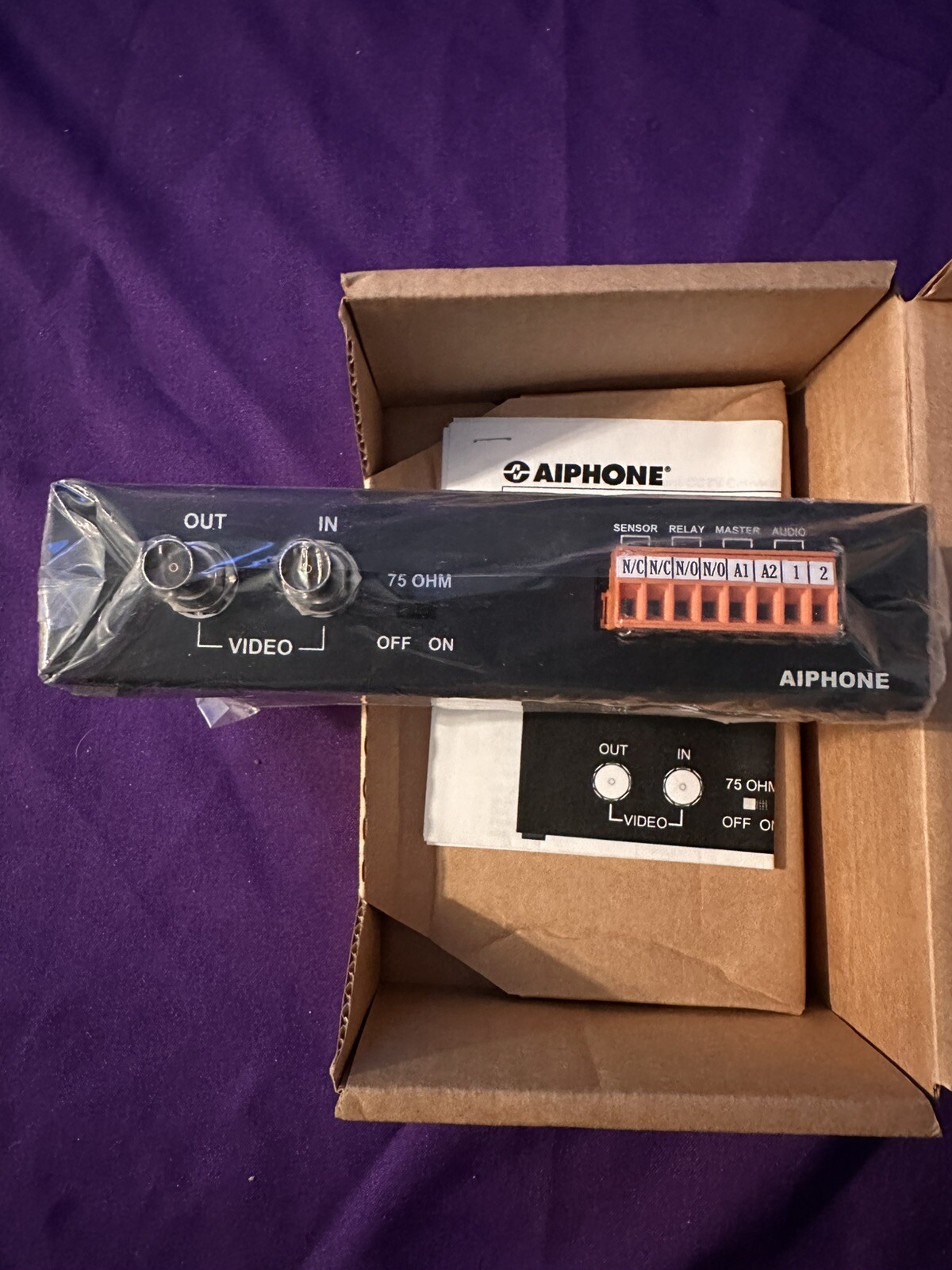 Aiphone Video Modulator Audio Door Station and CCTV Interface JAW-AZ