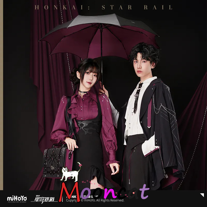 Honkai: Star Rail Official Mihoyo Kafka Cosplay Folding Umbrella Sun/Rain Anime