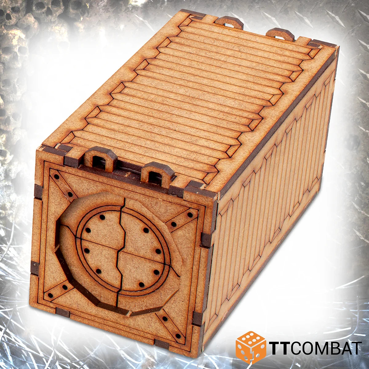 TTCombat TTSCW-SFG-155 Freighter Graveyard Small Containers (Sci-Fi Gothic) Kit