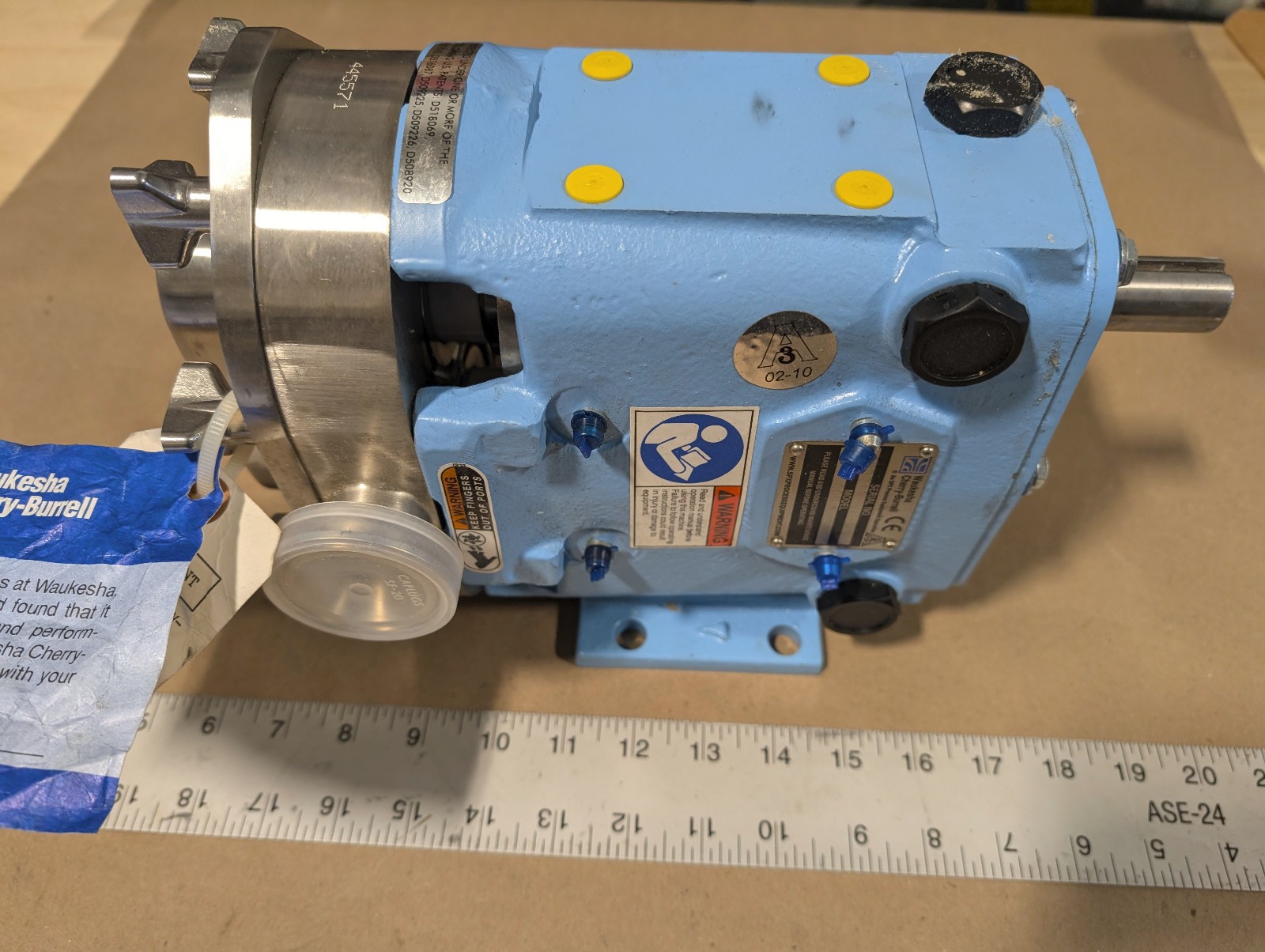 SPX/ Waukesha Cherry Burrell Model #006 Positve Displacement Pump BRAND NEW