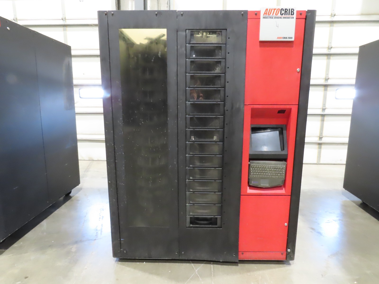 Auto Crib RoboCrib 2000 Industrial Tool Parts Vending Machine Inventory Stock