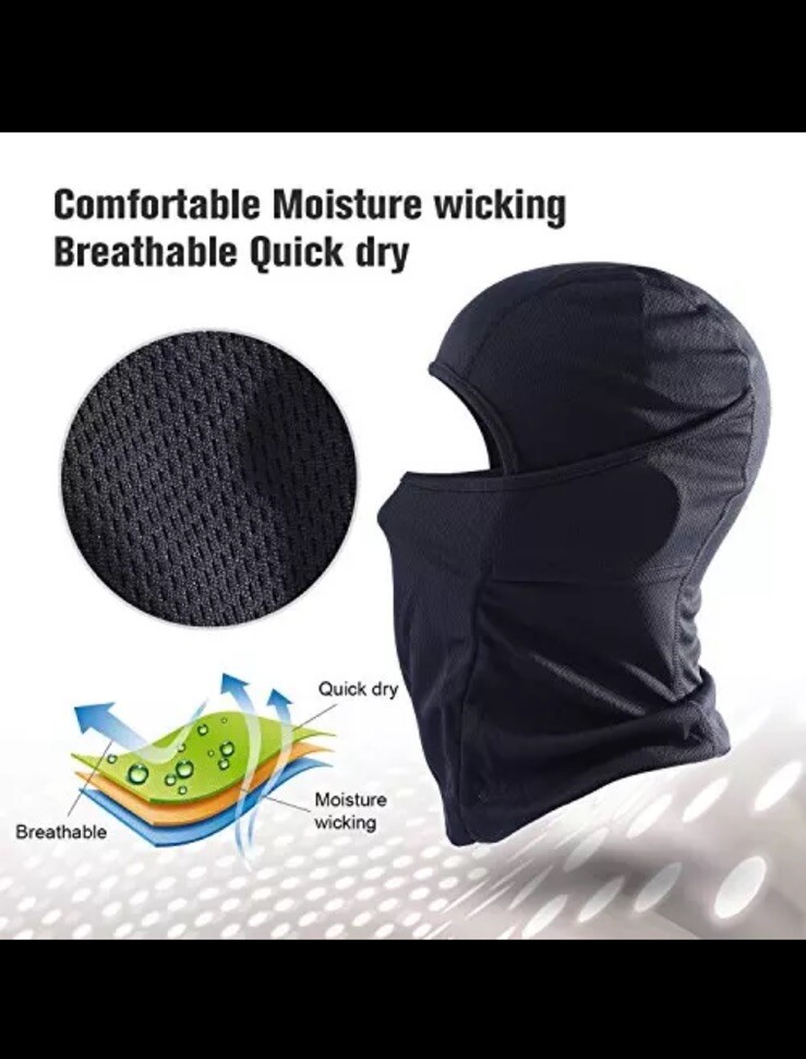 QINGLONGLIN Balaclava - Windproof Mask Adjustable Face Head Warmer for Skiing...