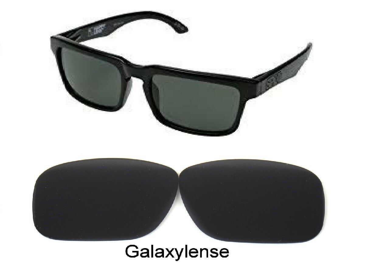 Galaxy Replacement Lenses For SPY Optic Helm Sunglasses Black Polarized