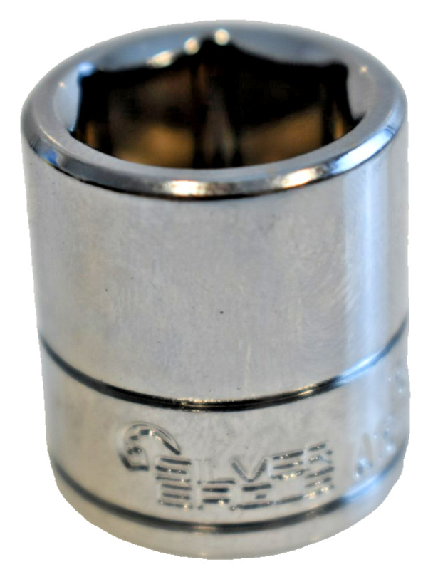 Matco Silver Eagle Tools A15M6SEA 15mm Metric Shallow Socket 1/4" Drive 6 Point