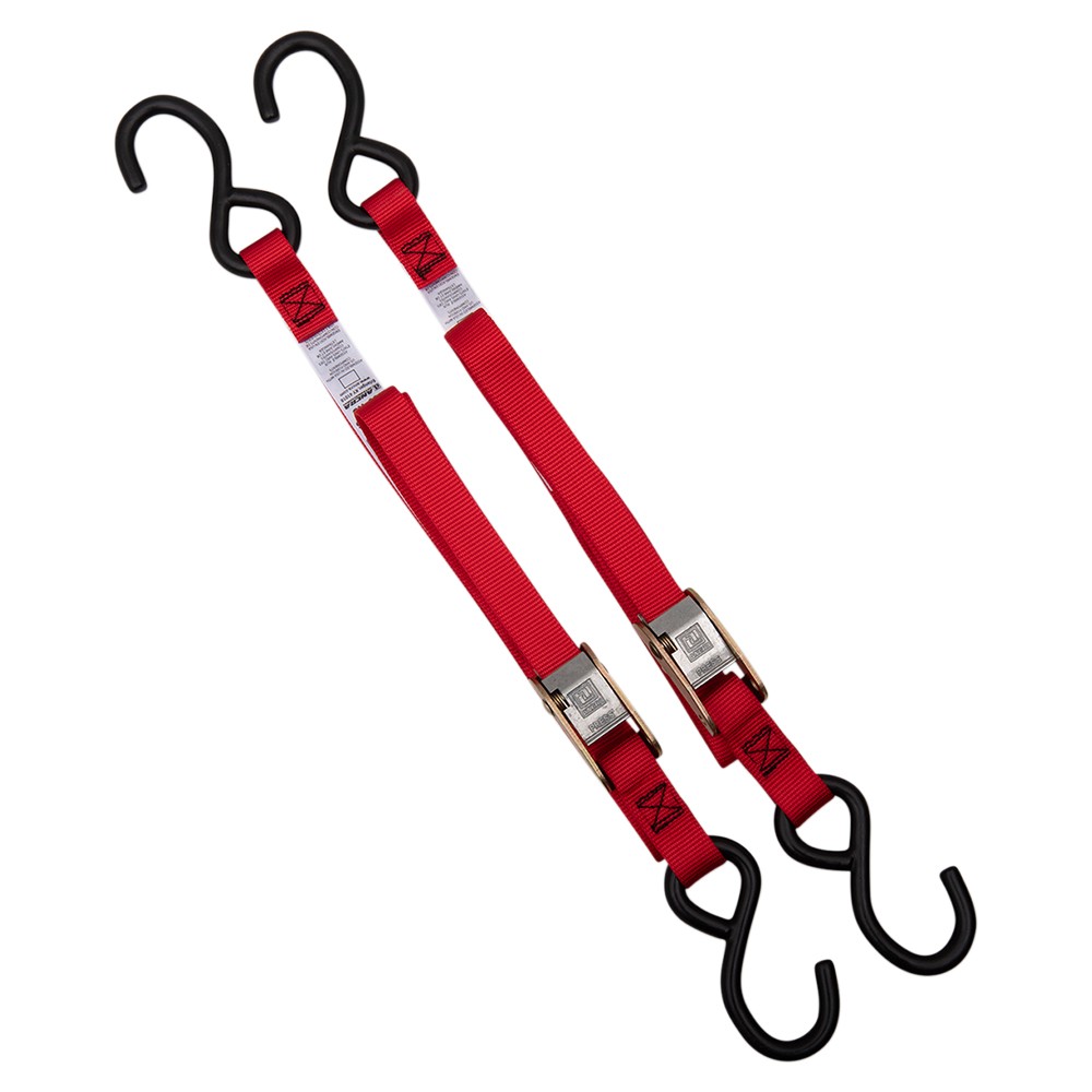 Ancra 40888-10 Red 66" "Orginal" Tiedowns