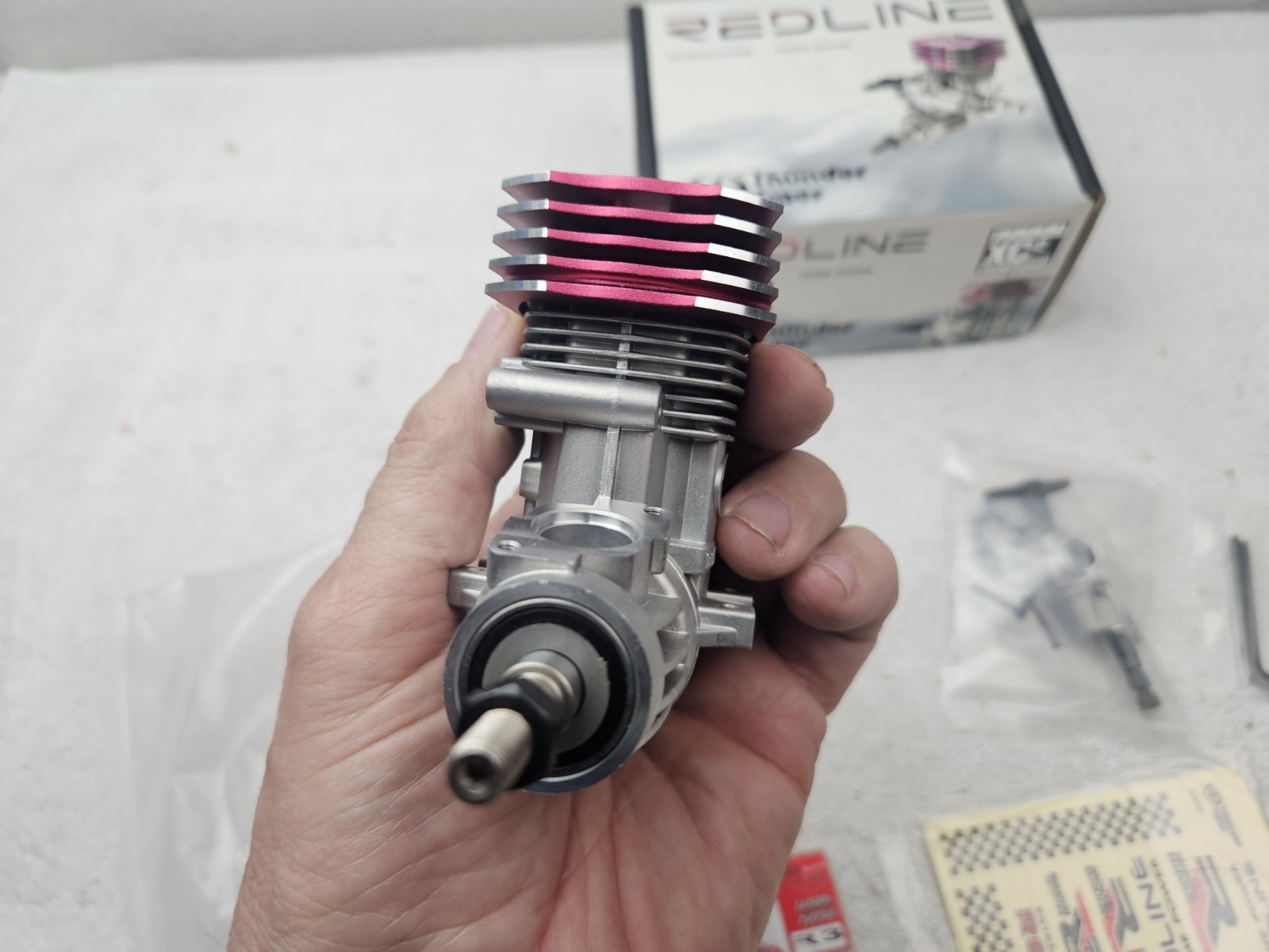 THUNDER TIGER REDLINE RL -53H 9606 RC ENGINE NEW IN OPEN BOX