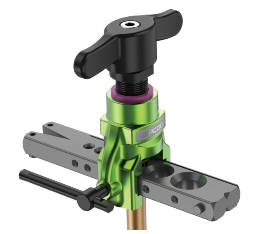 Dual-Use Hand/Electric Flaring Tool for Eccentric Air Conditioning Copper Tubing
