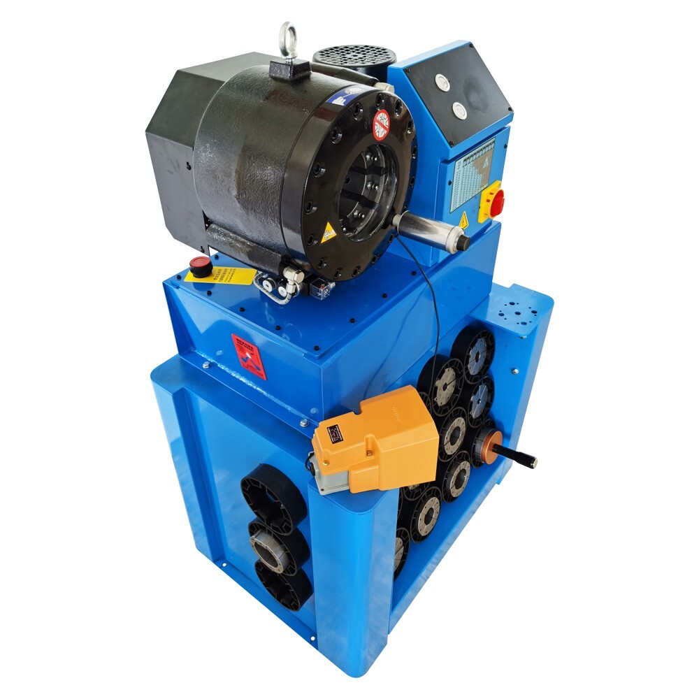 Pipe Reducing Machine 0.55-2.72"Circular Tube Shrinking Machine Hose Clamping