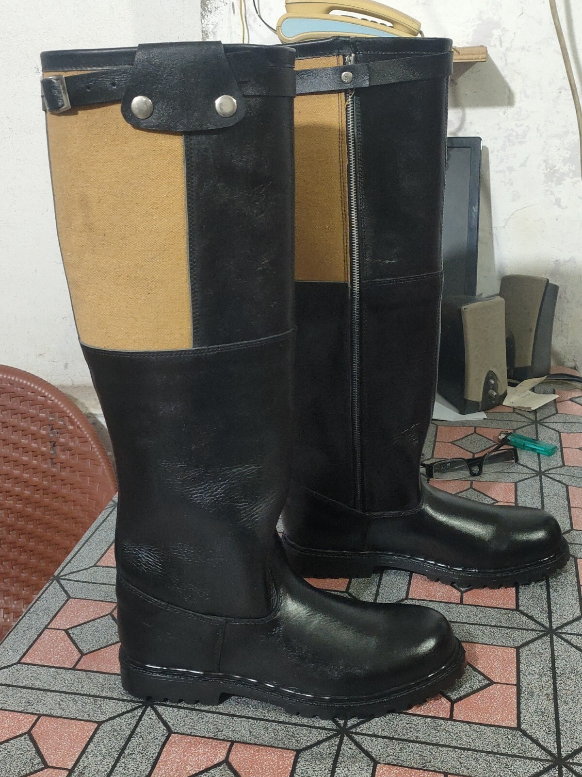 WW2 Customize Luftwaffe Flying boots Reproduction All Sizes Available