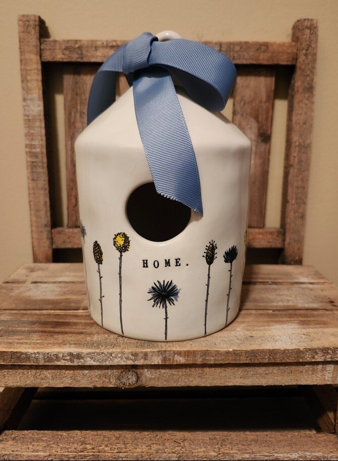 Rae Dunn Birdhouse Homeline Rare
