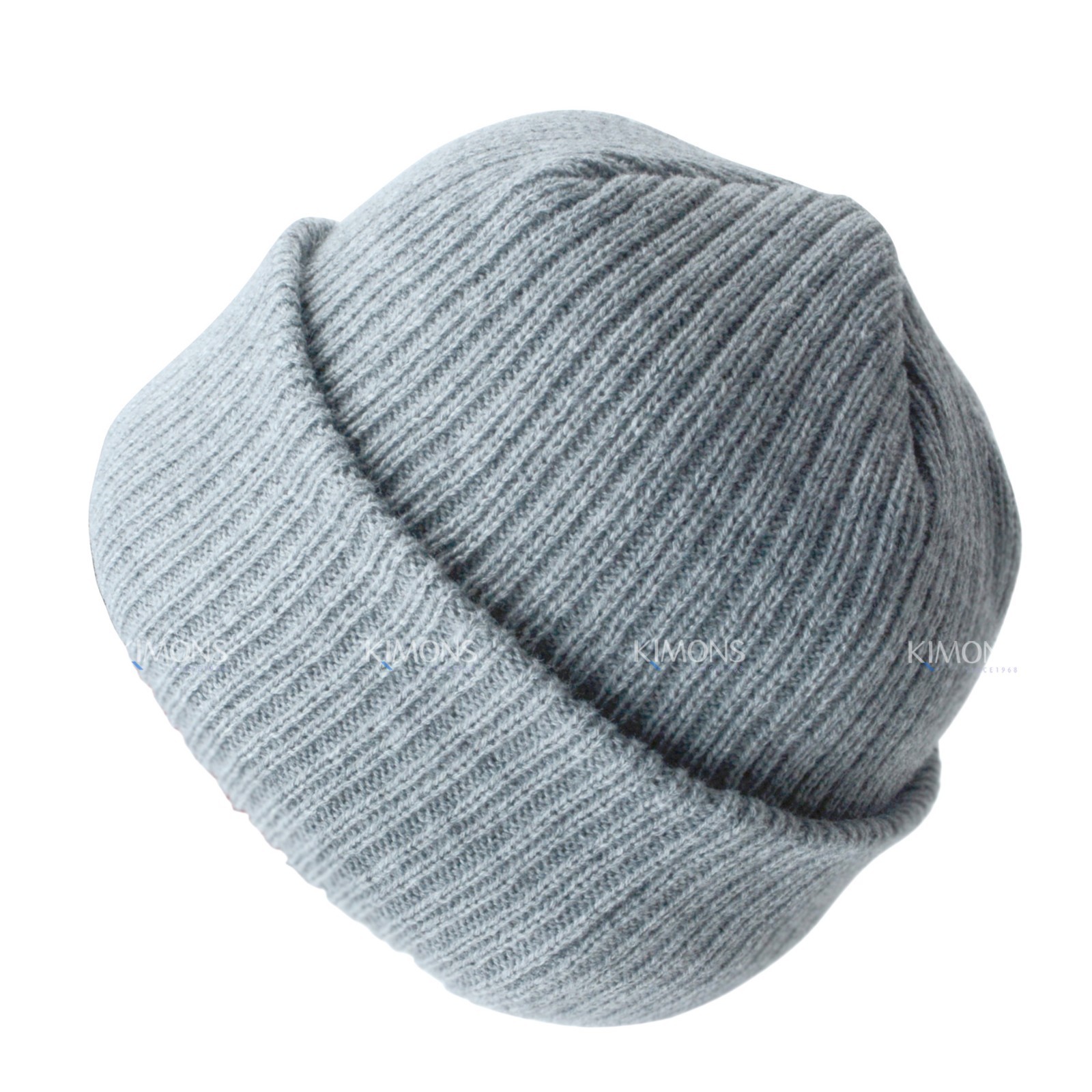 Ribbed Thick Beanie Plain Knit Cuff Ski Cap Skull Hat Warm Solid Color Winter