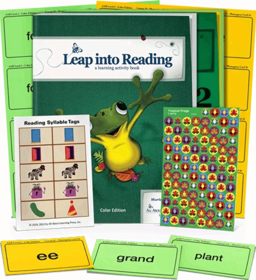 All About Reading Level 2: Complete Package (Color Edition) - FREESHIPING US