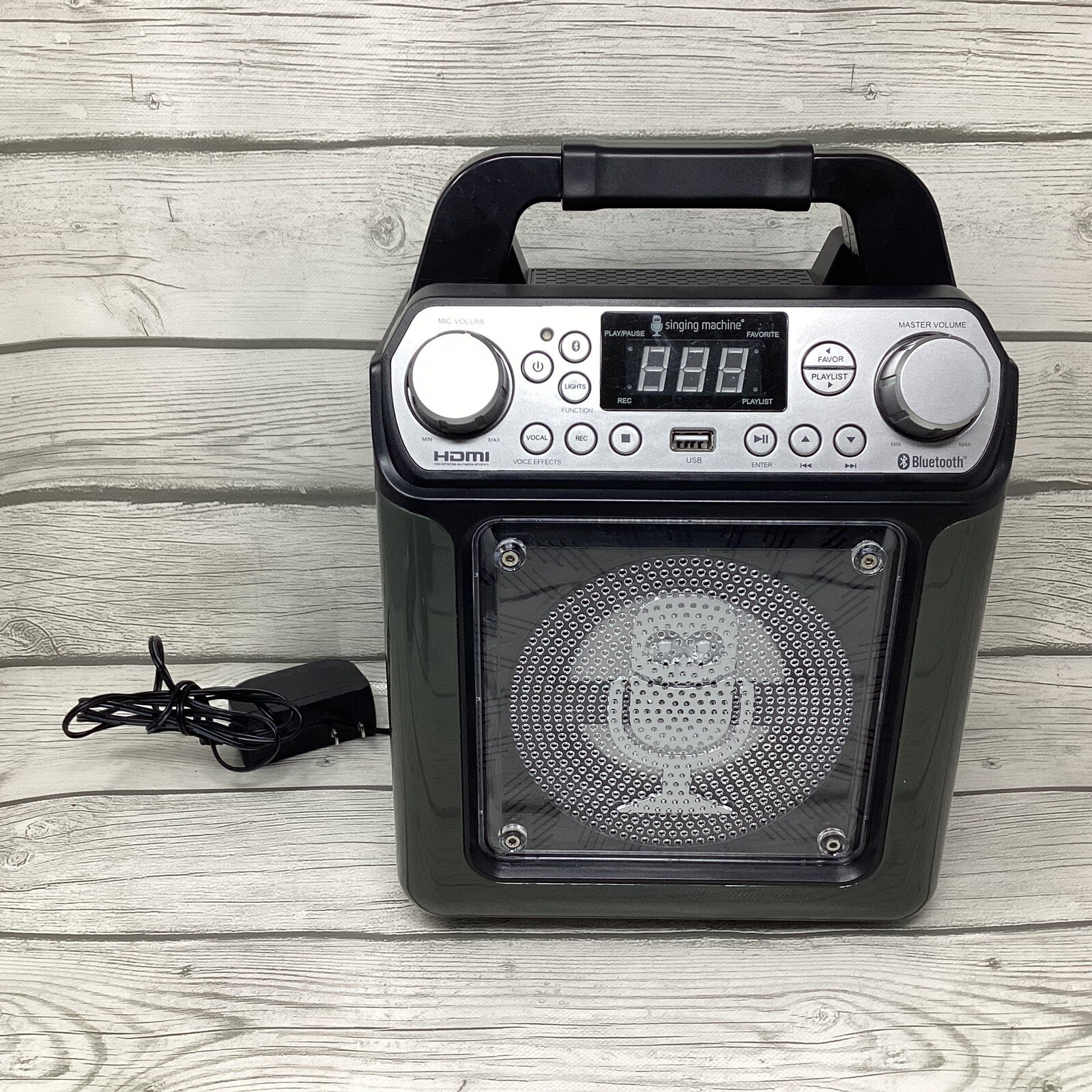 Singing Machine Groove Mini Karaoke System Bluetooth SML654BK