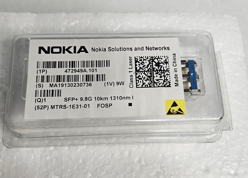 NOKIA  472949A.101 SFP+ 9.8G 10km 1310nm
