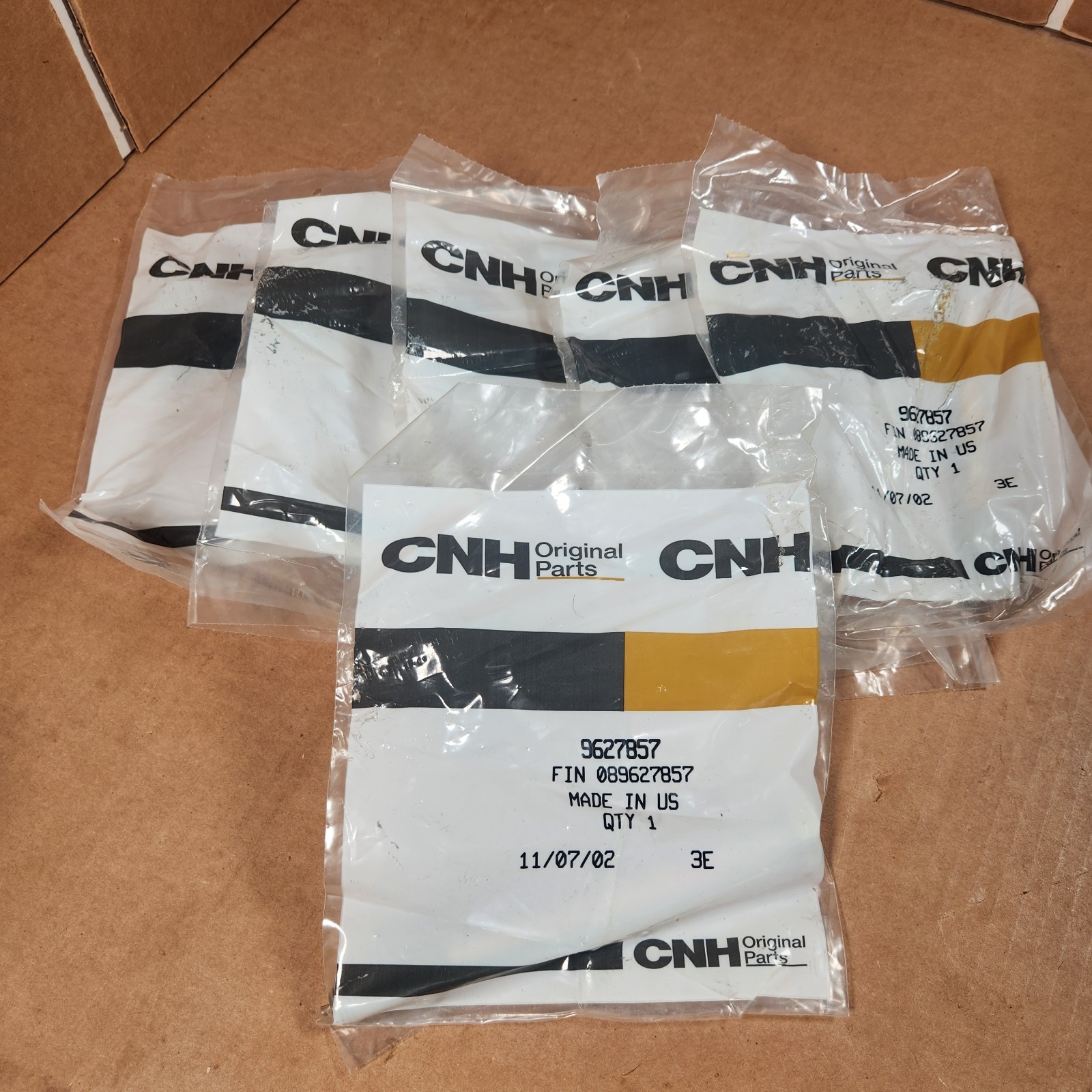 6 Pcs CNH Case 962785 Grade 5 Hex Bolt 1/2" -13 X 6 1/2"