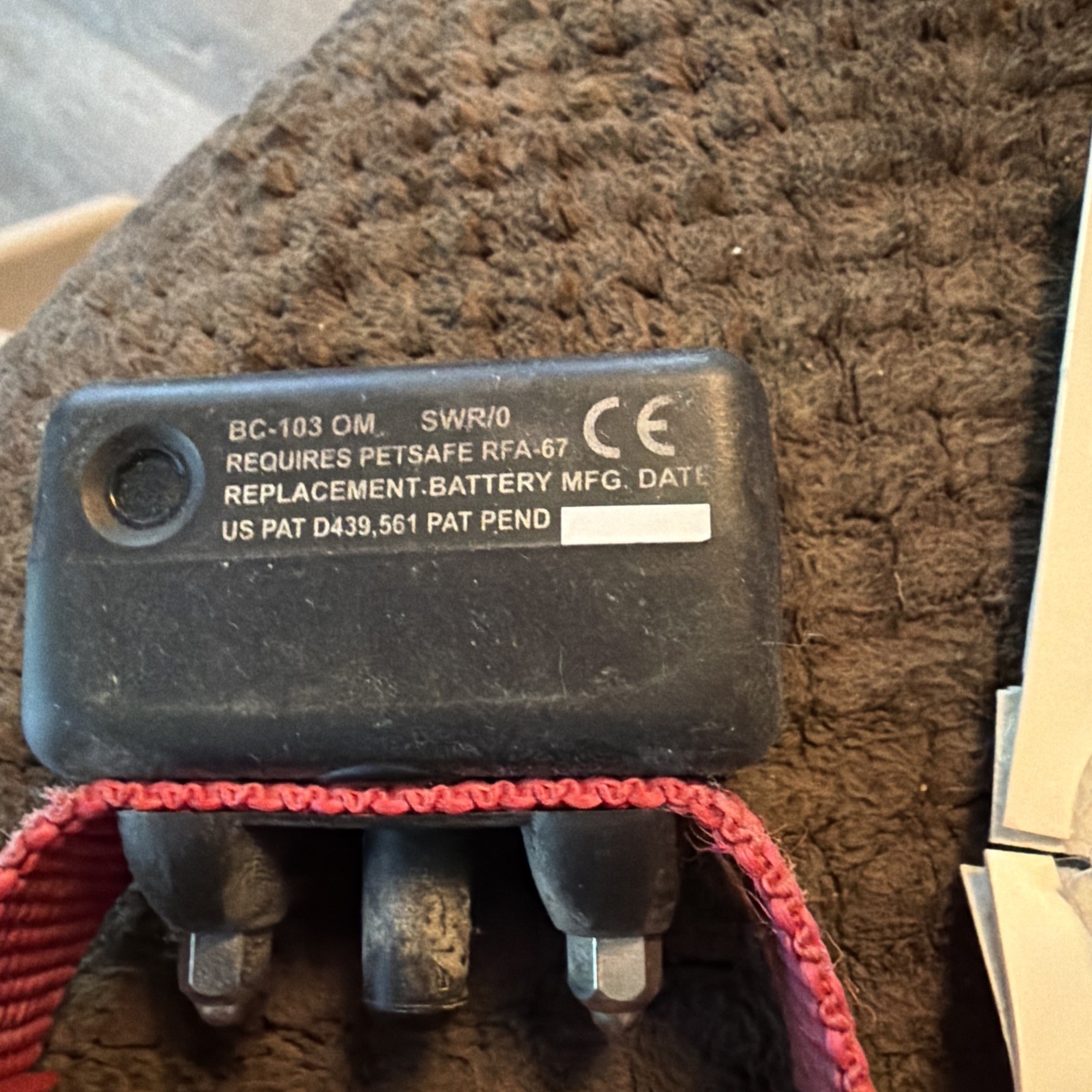Pet Safe BC-103 OM Small Dog Shock Basic Bark Training Collar Tested Battery Inc