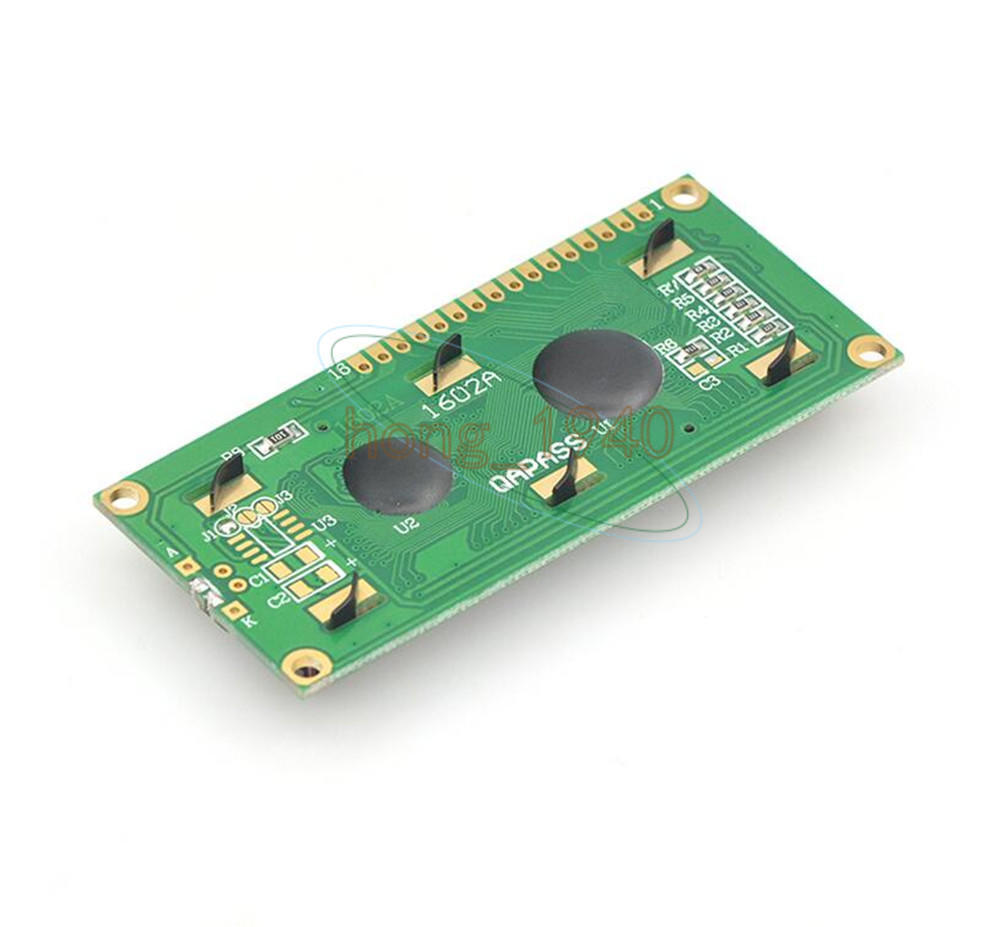 Controller Yellow Backlight 1602 16x2 HD44780 Character LCD Display Module 5V