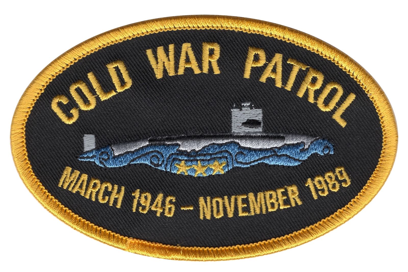 Submarine Cold War Patrol Patch