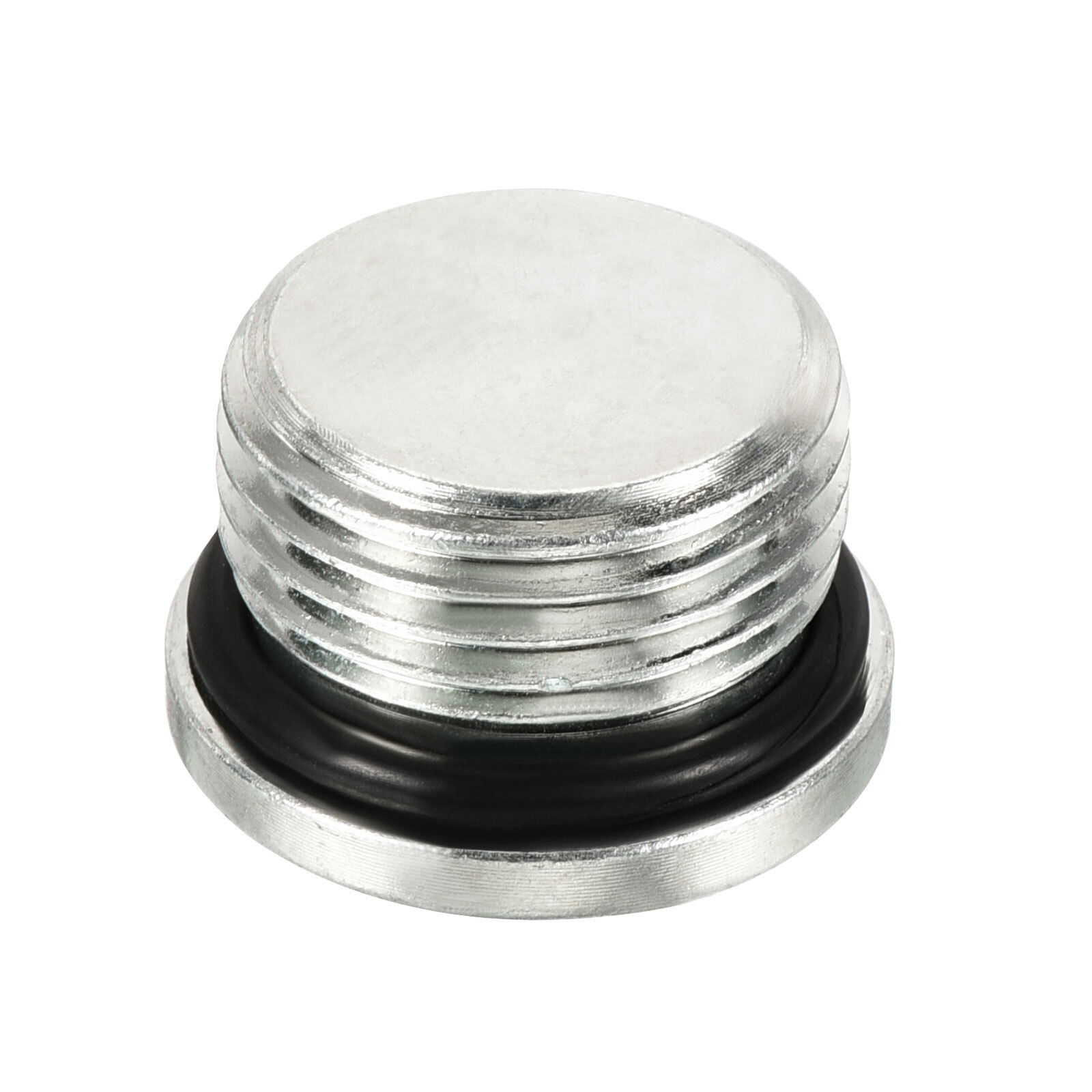 7/8-14UNF Hex Head Pipe Fitting Plug, 2 Pack Male Thread 45# Steel Plug