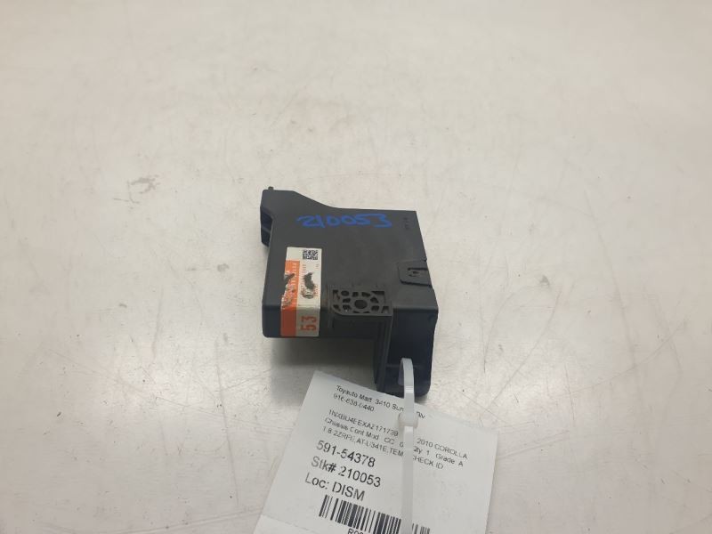 09-10 TOYOTA COROLLA TEMPERATURE BLOWER MOTOR CONTROL MODULE ECM ASSEMBLY