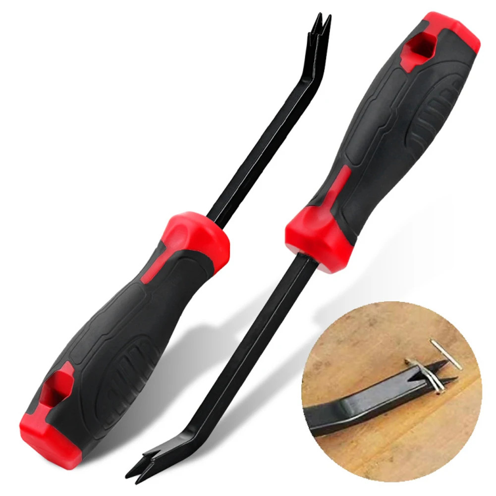 Woodworking Nail Puller Pry Bar Screwdriver Automobile Tire Maintenance Tool