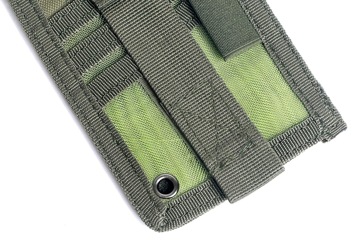 Tactical ID Card Holder Hook & Loop Patch Badge Holder Neck Lanyard Key Ring USA