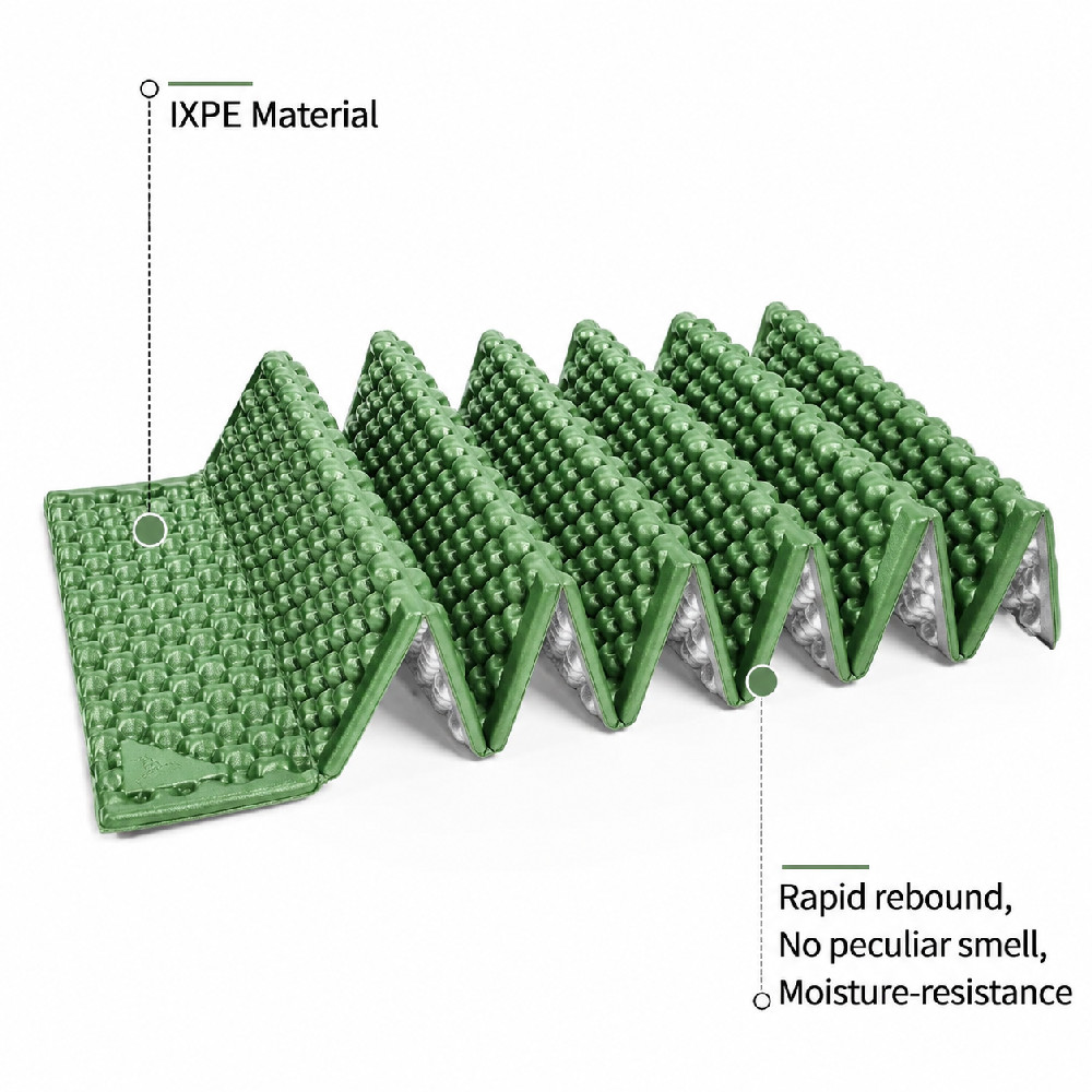 Folding Foam Ultralight Sleeping Pad, Puncture Proof: Camping, Backpacking