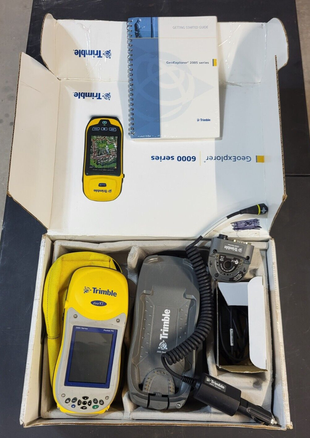 Trimble GeoXT 2005 Series Handheld GPS Data Collector Pocket PC Charger Cords