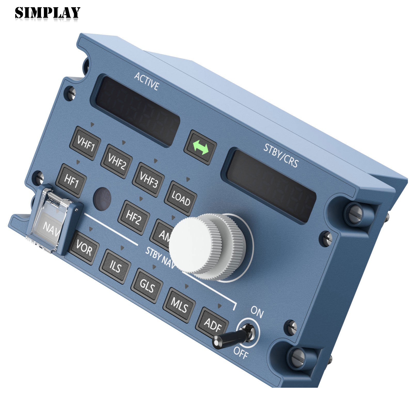 WINCTRL 32 RMP Compact Radio Control Panel Flight Game Support for MSFS X-Plane