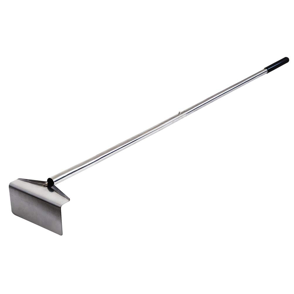 32" Charcoal Grill Rake Stainless Steel Ash Tool for Kettle Grill Pizza Oven