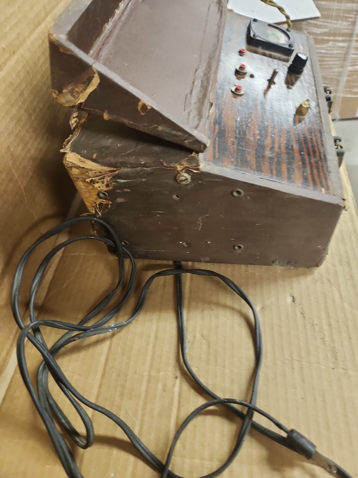 custom-built or modified Benchtop Variable DC Power Supply housed inside a...