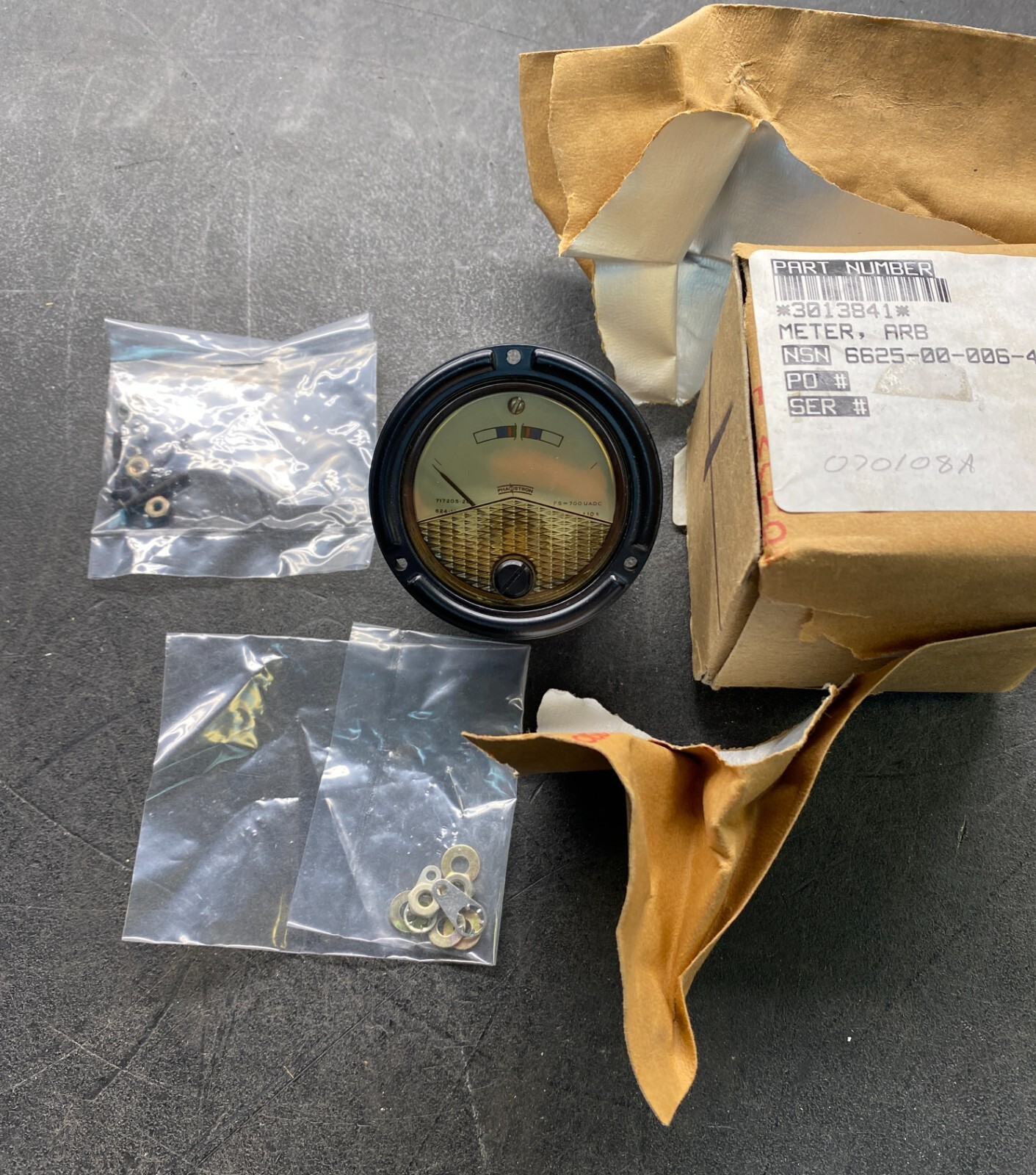 Phaostron Arbitrary Scale Meter NSN 6625-00-006-4261