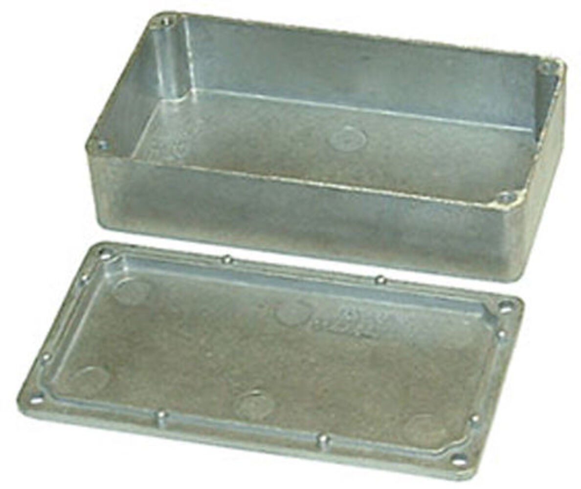 HAMMOND 16284 Die Cast Aluminum Project Box - 4.49in X 2.52in X 1.18in