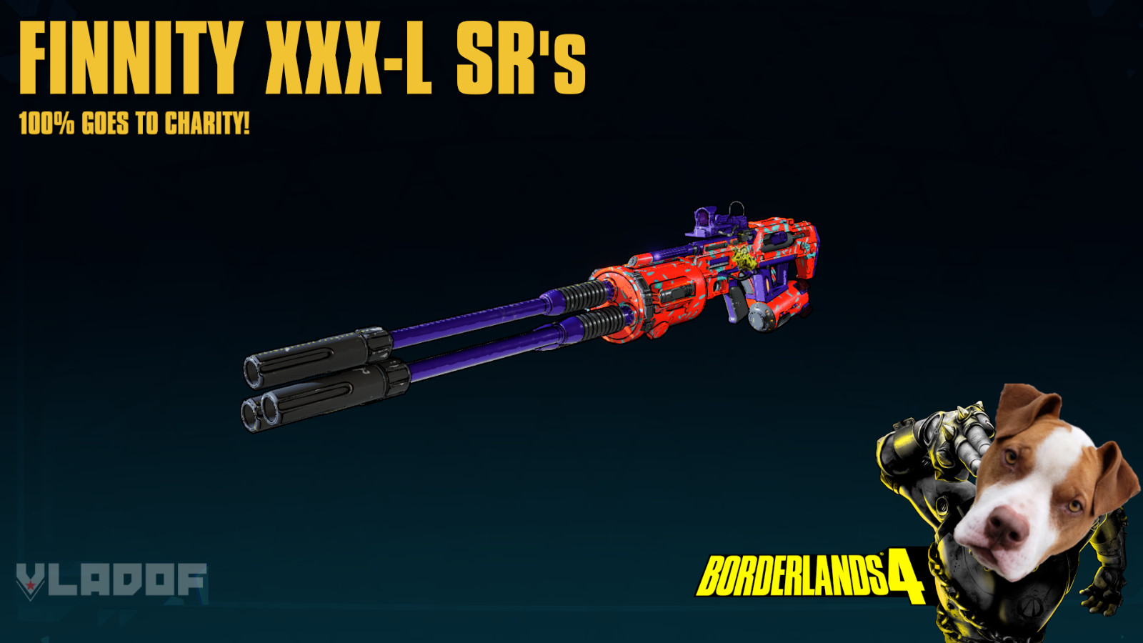 LVL 60 Borderlands 4 - FINNITY XXX-L SNIPERS - U PICK - 100% CHARITY!