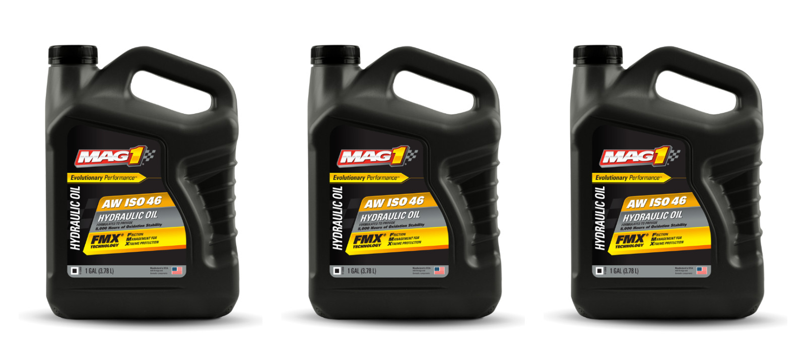 MAG 1 AW-46 Hydraulic Oil, Case of 3 - 1 Gallon Bottles | 00466