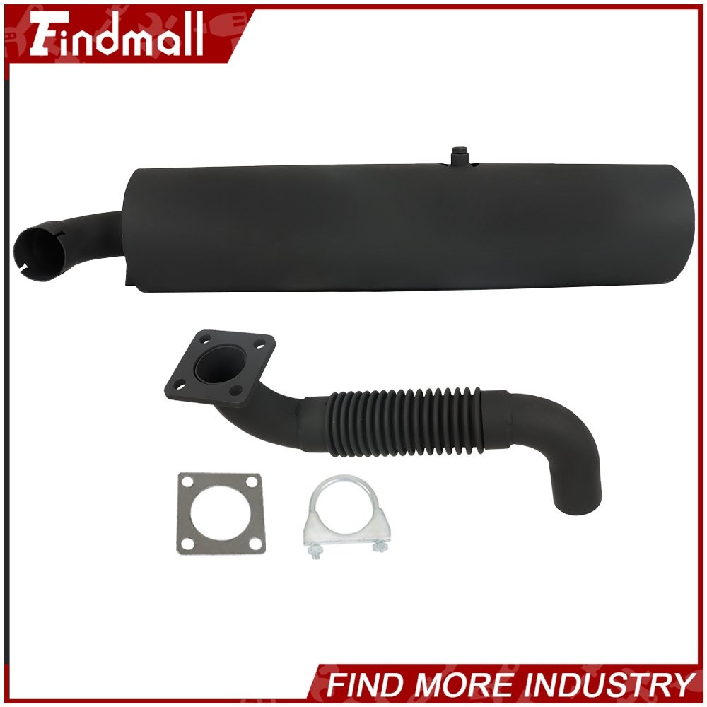 Findmall Muffler & Exhaust Pipe Kit 6683915 7107449 For Bobcat T190 S150 S160