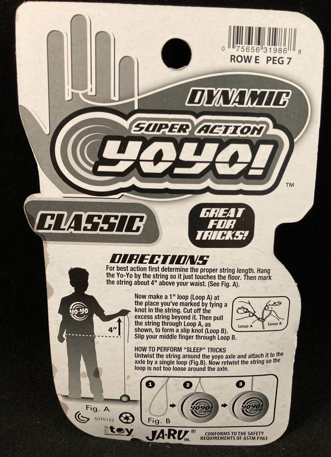Ja-Ru - Yo-Yo - Classic - Dynamic Super Action - Red