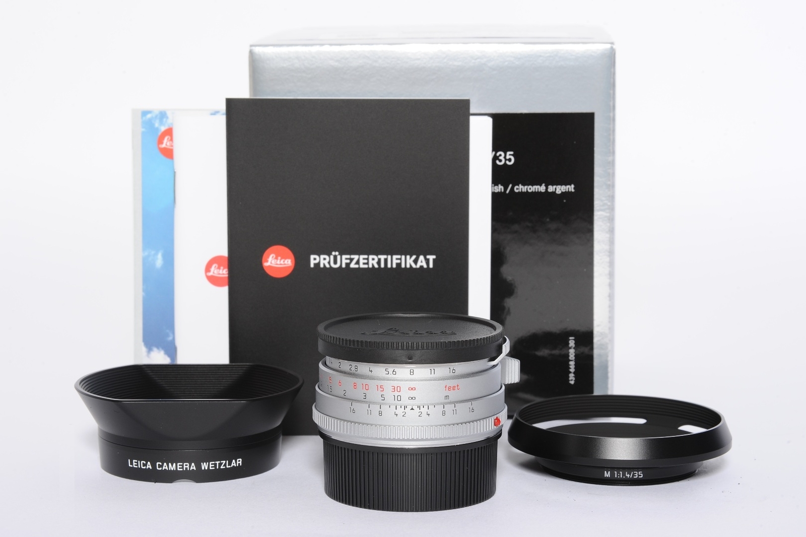[BRAND NEW] Leica Summilux-M 35mm F/1.4  Lens Ver.1 'Steel Rim' Reissued 11301