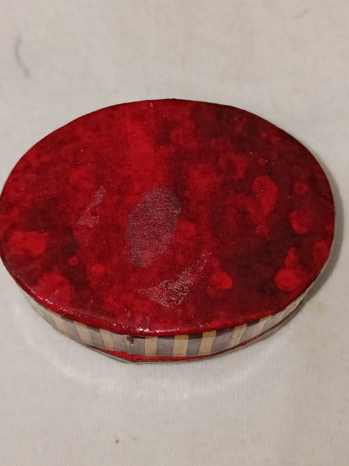 Fish Print Small Trinket Box