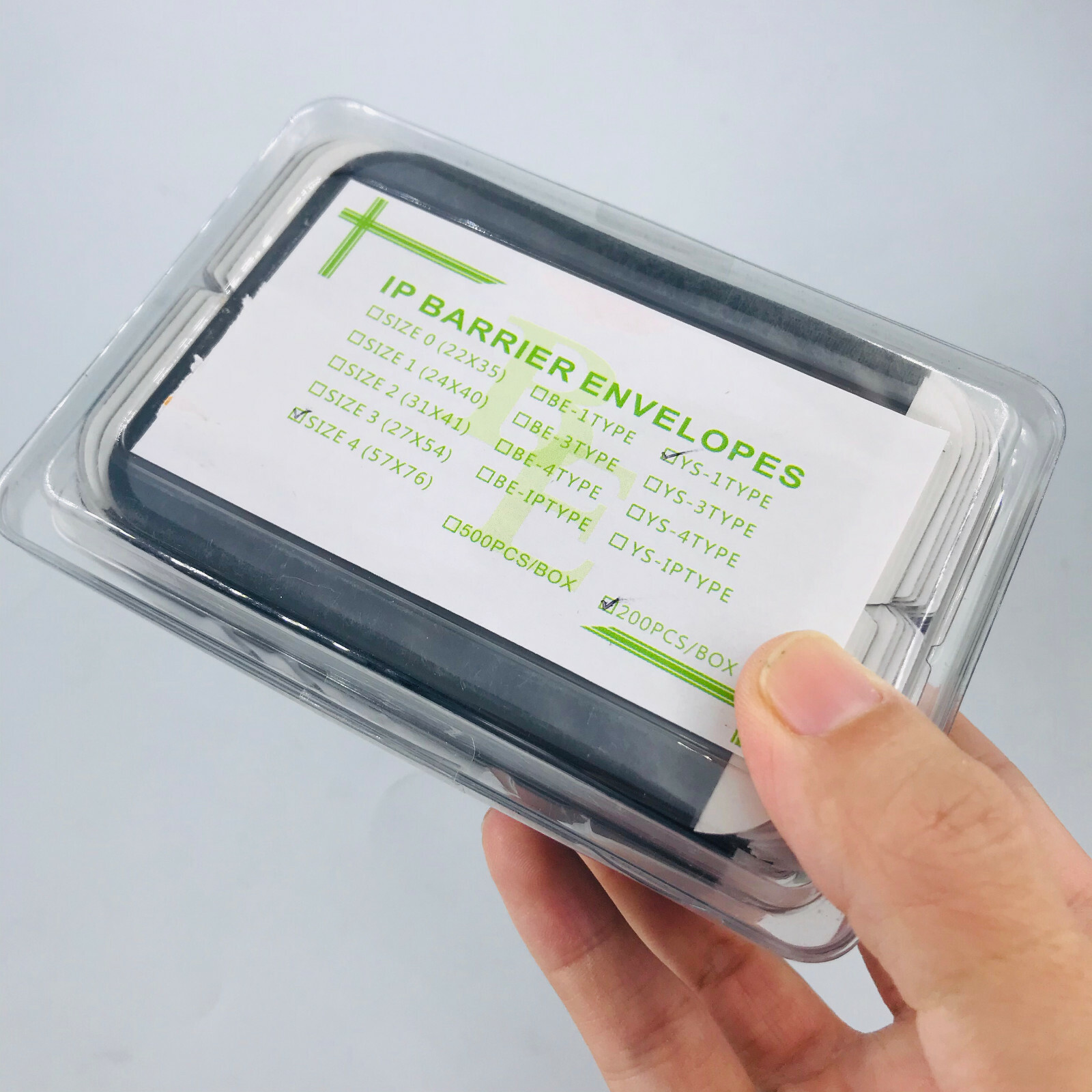 1000pcs Digital X ray Barrier Envelope Sleeves for Phosphor Plate Scan Size #4