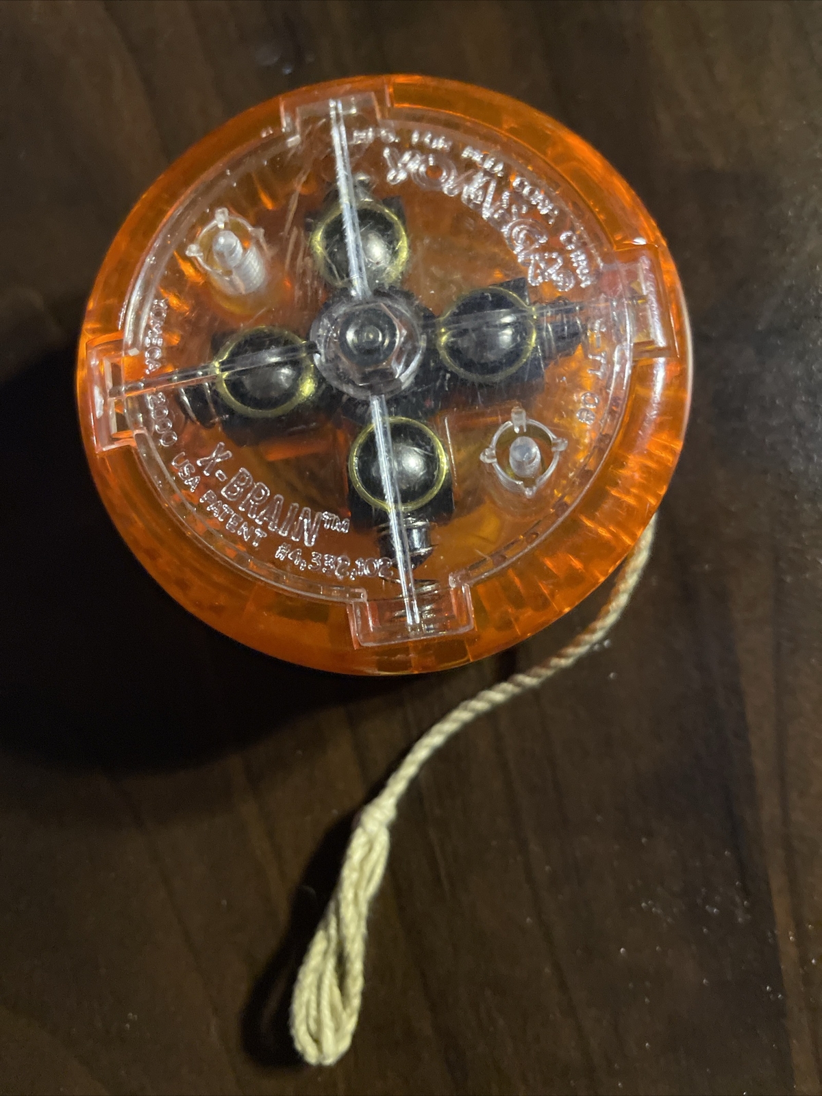 Yomega Tail Spinner 2000 McDonald's Yo-Yo #3 Orange X-Brain System