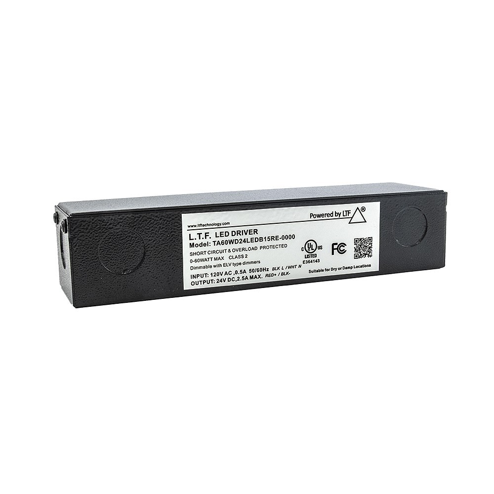 LTF LED 60watt no load indoor remote electronic DC TA60WD24LEDB15RE